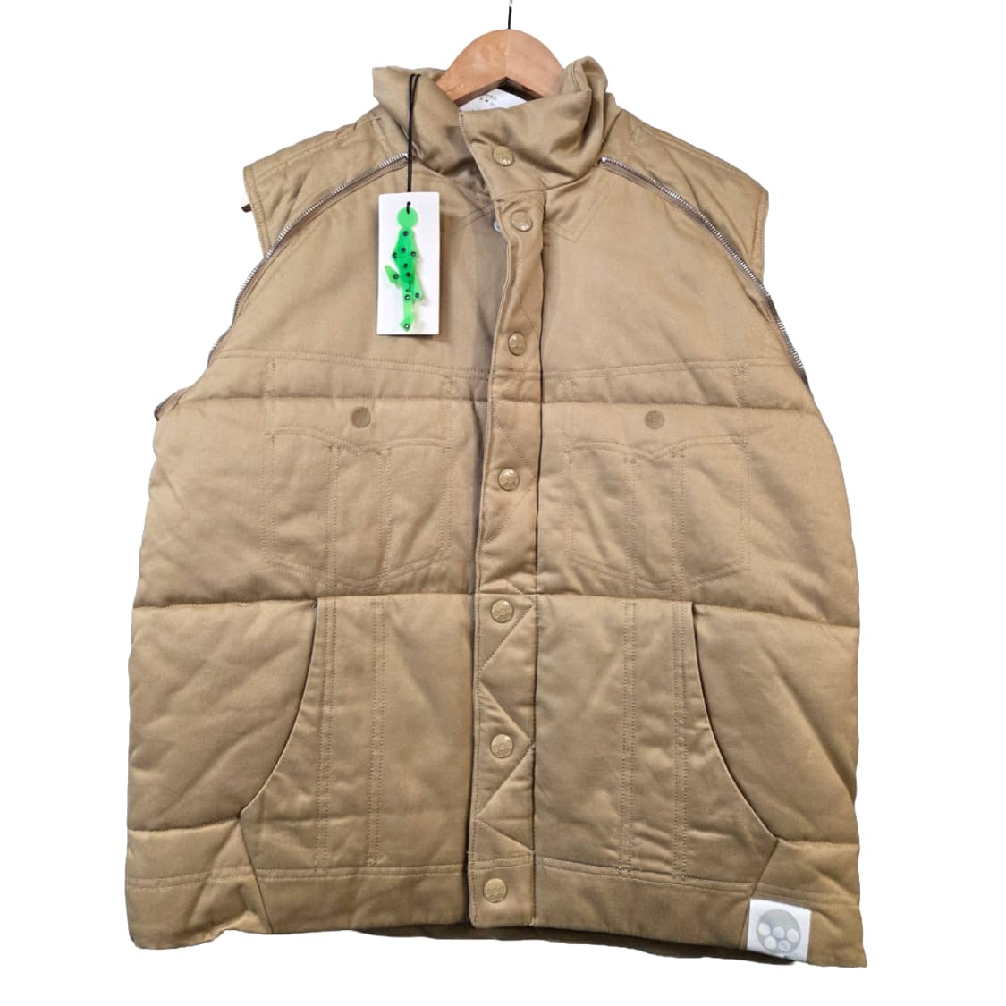 G-STAR 베이지색 숏패딩 점퍼(M) 상품이미지2