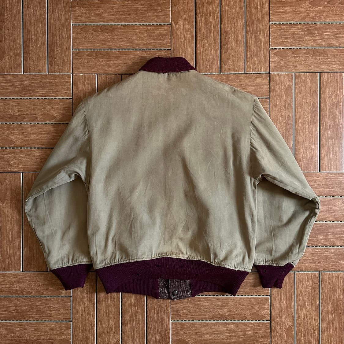 Vintage reversible tweed blouson jacket 상품이미지4