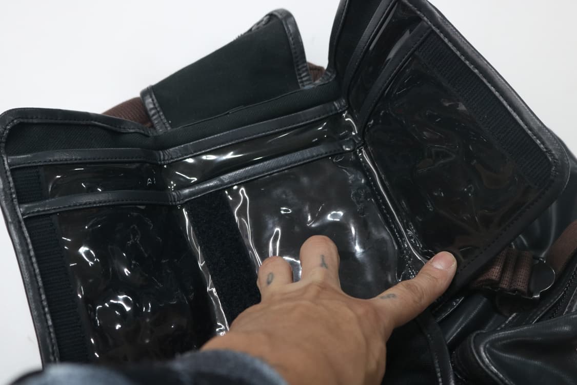 포터 러기지 라벨 럭색 백팩 상품이미지6