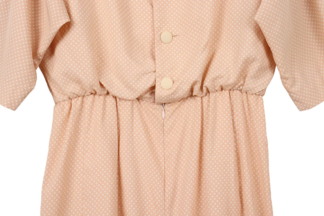 BEAR 원피스(M)  도트무늬원피스 80's  상품이미지5