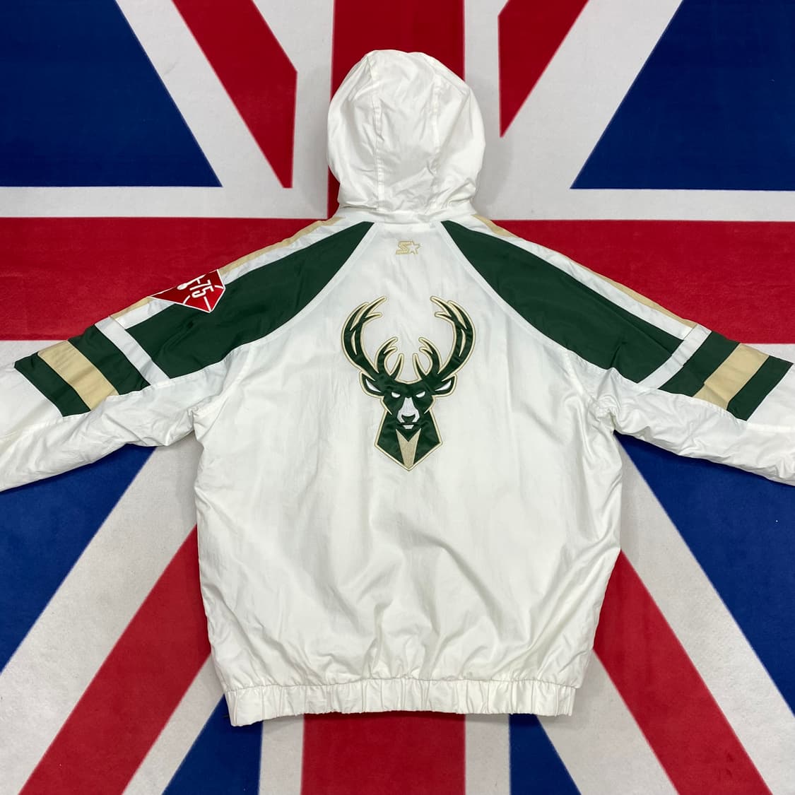 스타터 밀워키벅스 아노락점퍼 XL 상품이미지5