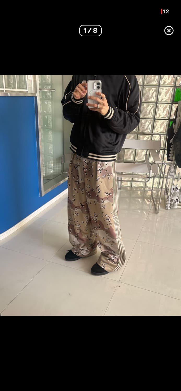 last/KAPITAL CHOCO CHIP BAGGYTRACK PANTS 상품이미지1