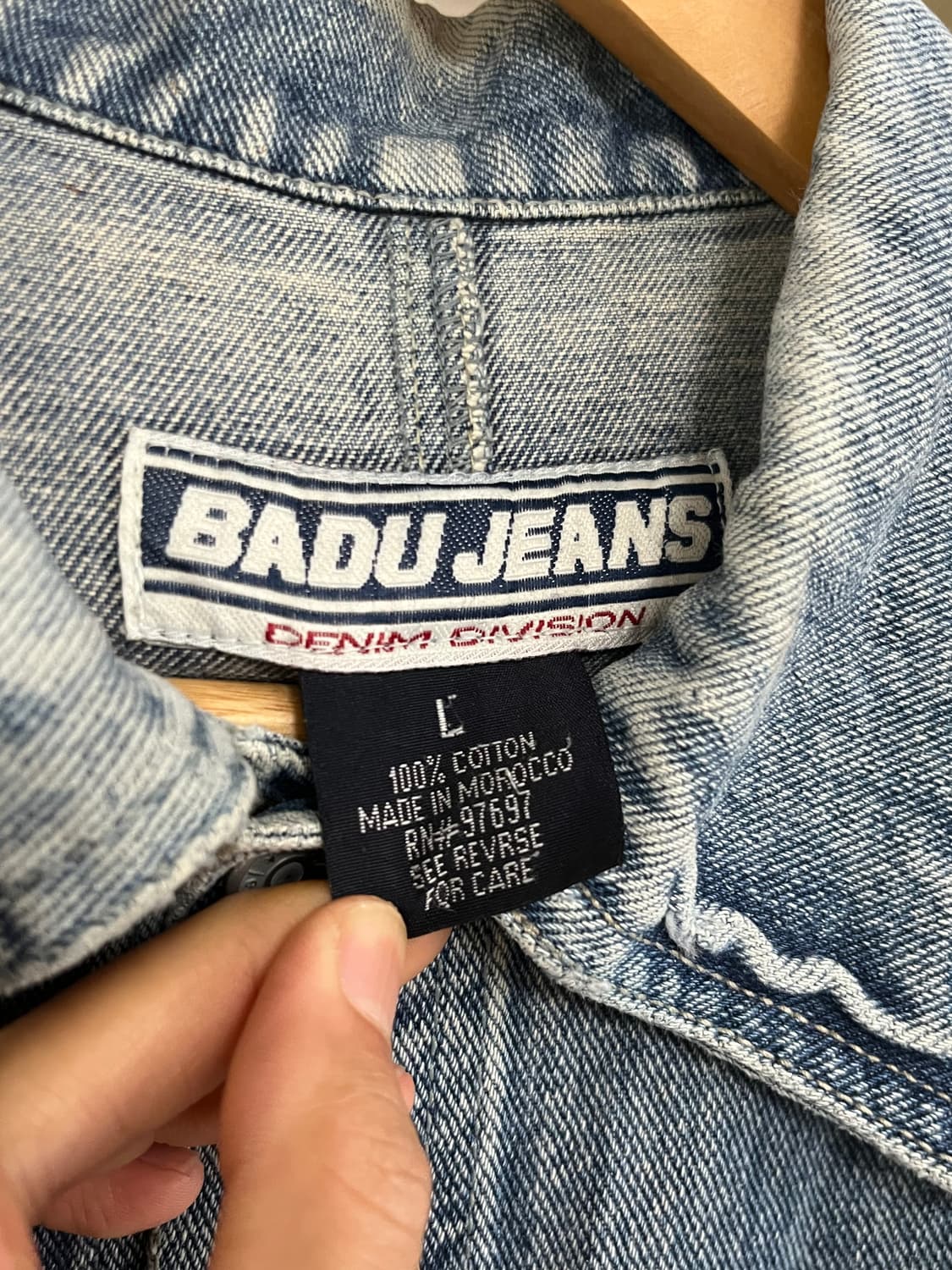 90s USA BADU JEANS DENIM JACKET 상품이미지5