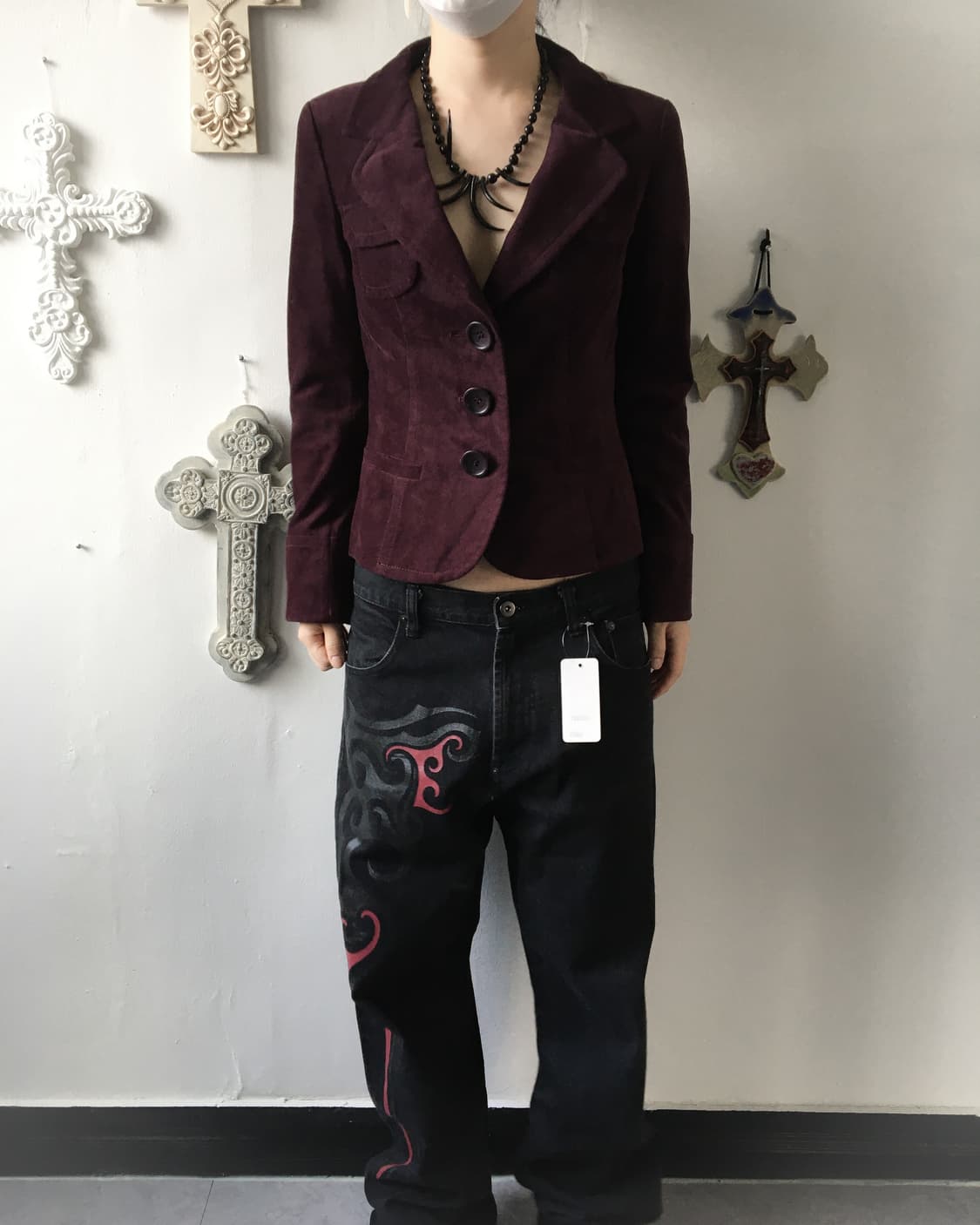 Velvet jacket 상품이미지4