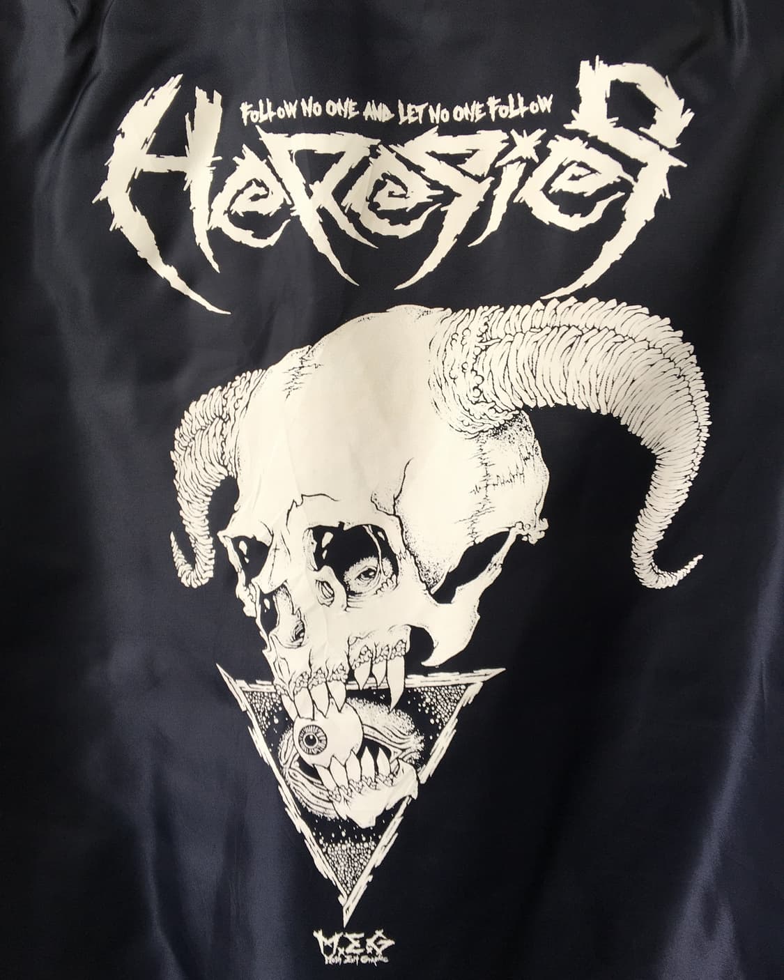 Back printing point ma 1 jacket 상품이미지3