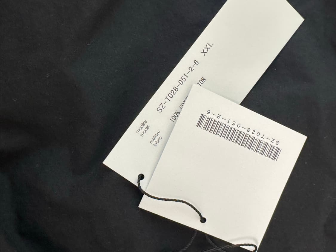 꼼데가르송 CDG 로고 반팔 티셔츠 화이트 XXL 상품이미지10