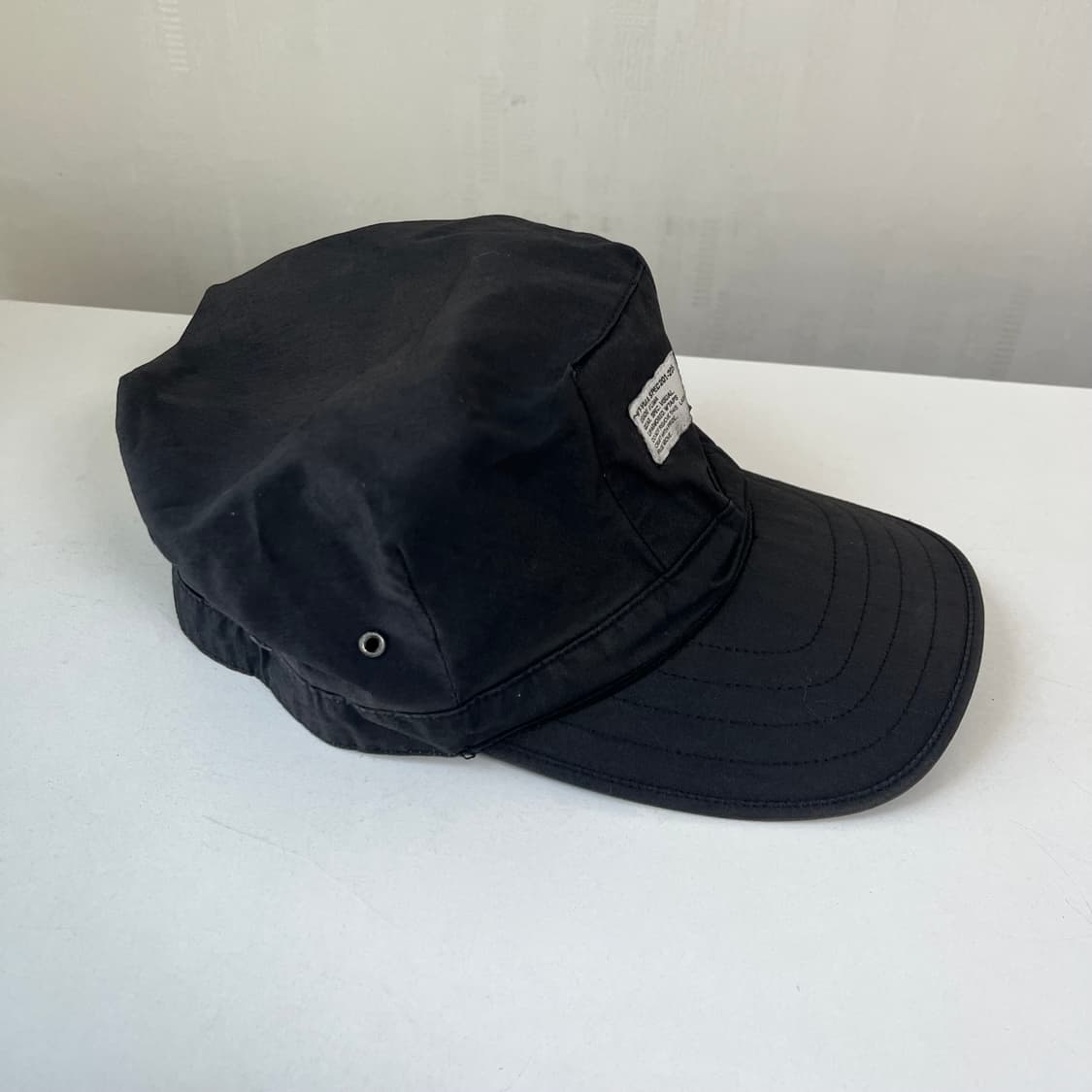 wtaps 더블탭스 블랙 워크캡 모자 상품이미지2