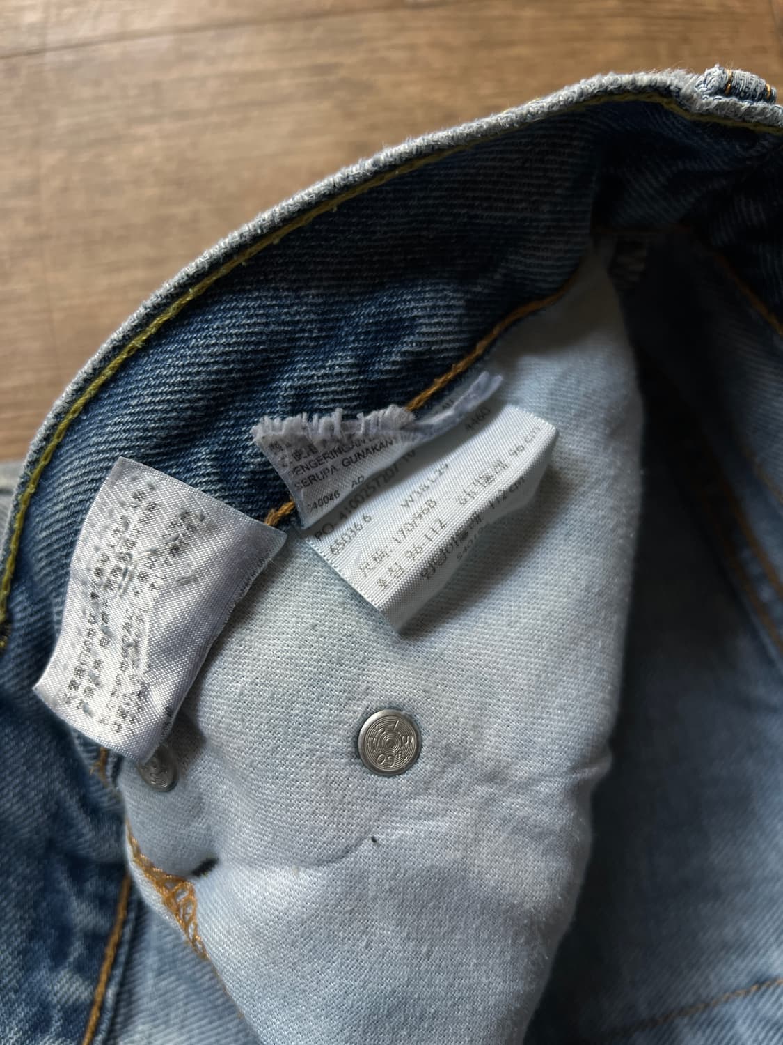 [38]리바이스 517 빈티지 페인팅 플레어진 F16 상품이미지8