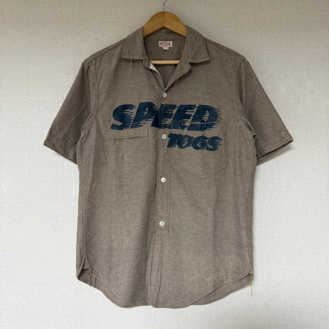 [16]프리휠러스 "SPEED TOGS" 샵 한정 컬러 반팔 워크 셔츠 상품이미지6