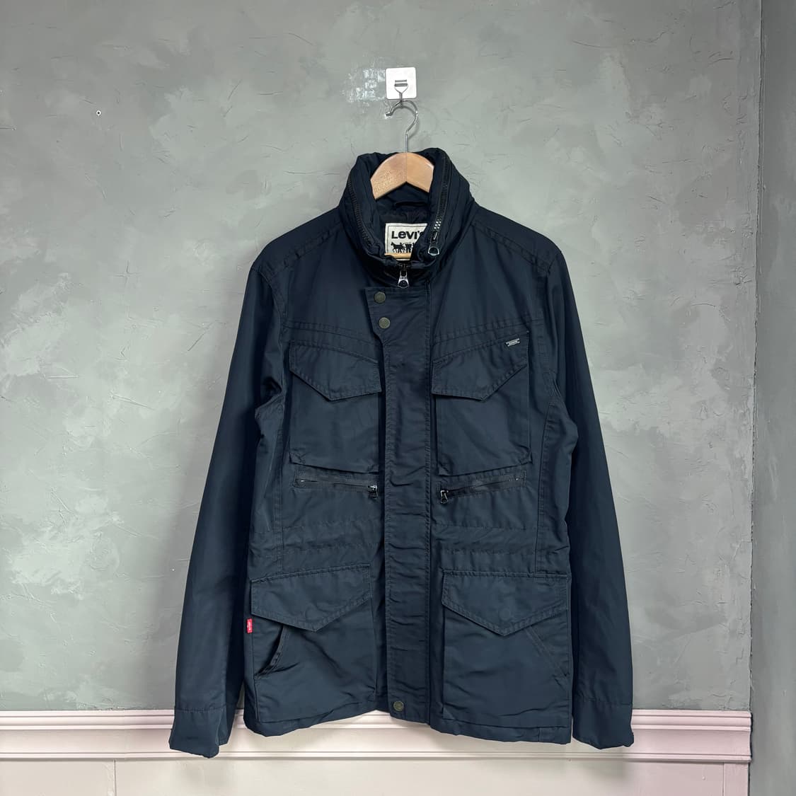 리바이스 필드 야상 자켓 네이비 상품이미지1