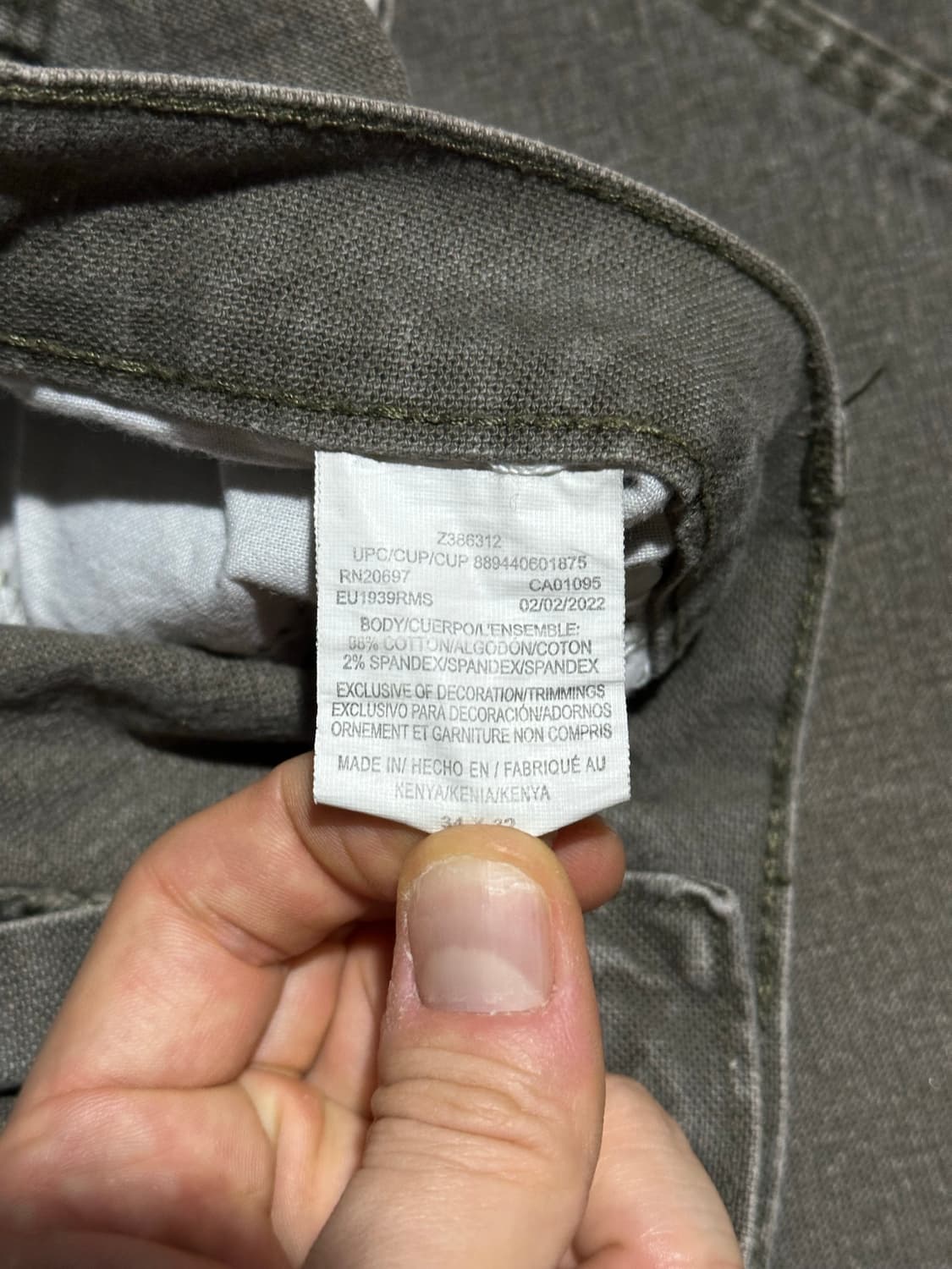 [디키즈] •Dickies Carpenter Pants 상품이미지4