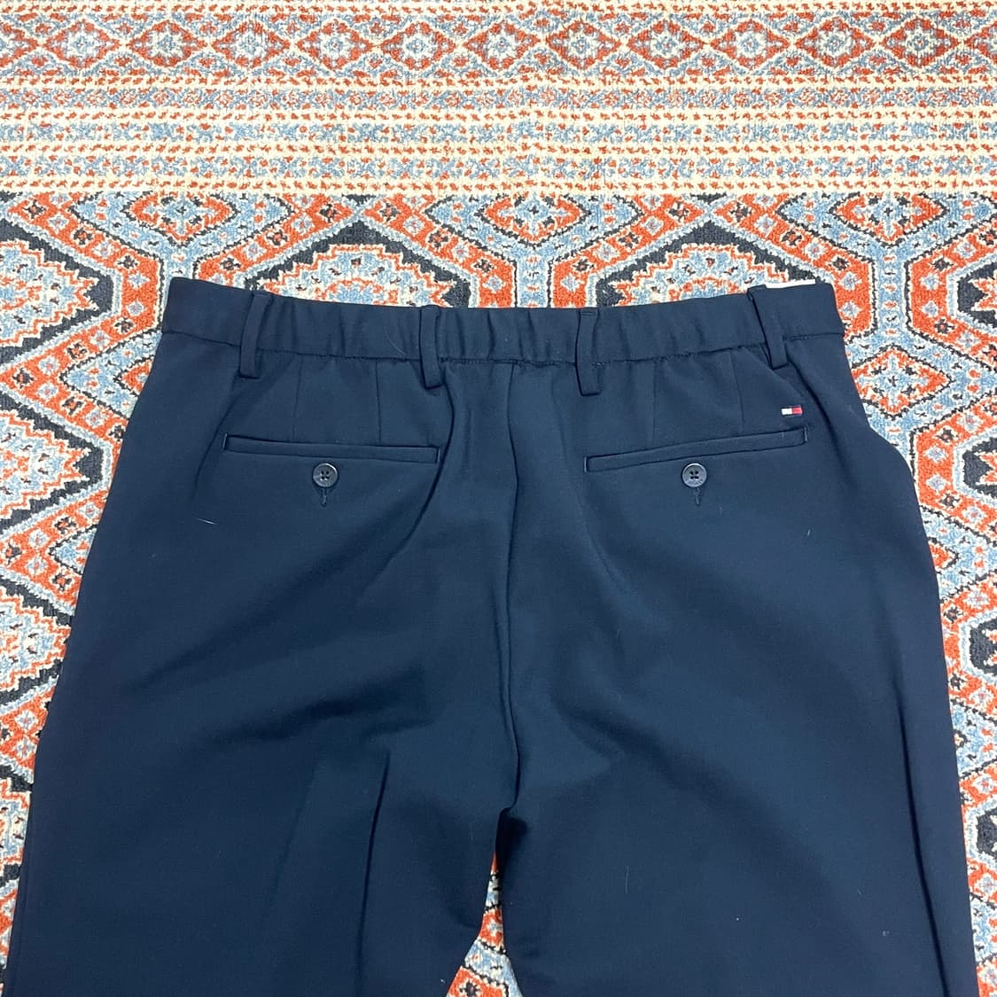 타미힐피거 네이비 밴딩슬랙스 팬츠 남성36/32 상품이미지7