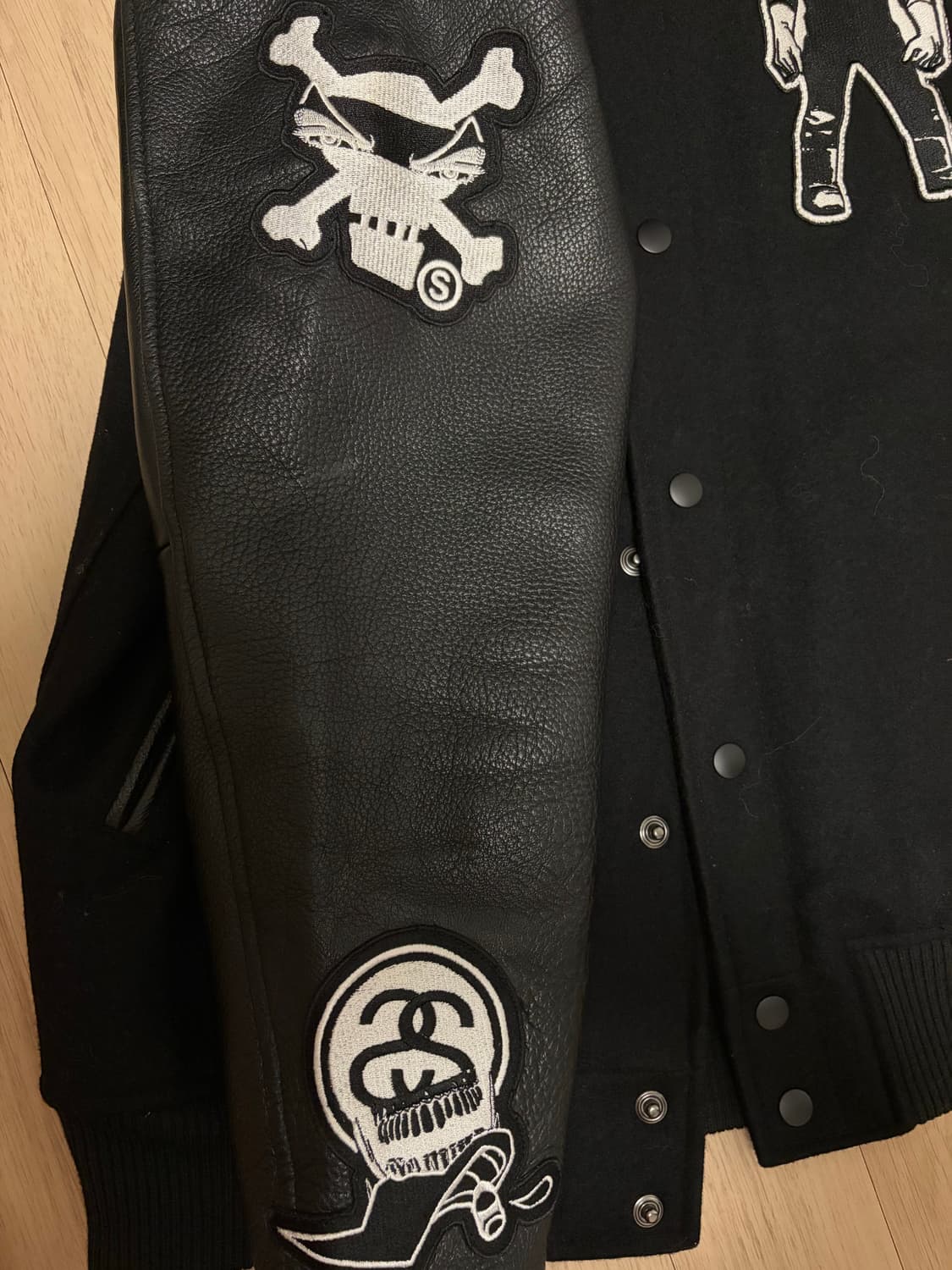 Stüssy X Kostas Seremetis Varsity Jacket 상품이미지5