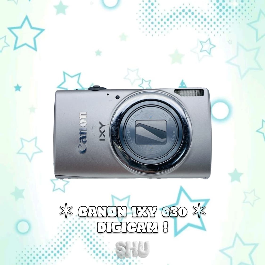 캐논 익시 IXY 630(익서스 IXUS 265hs) 빈티지 디카 실버 상품이미지3