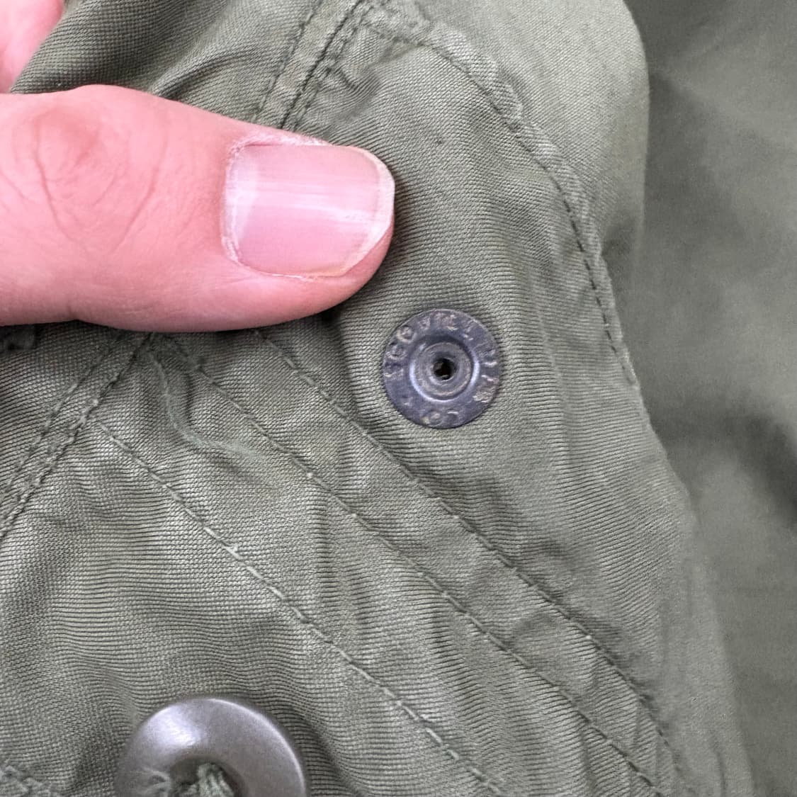 (100)M65피쉬테일개파카 오리지널 상품이미지4