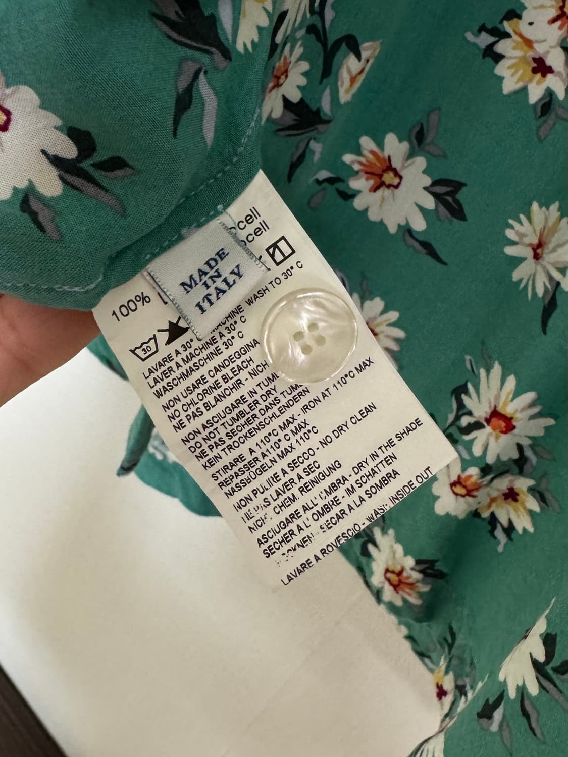 Orian 플라워 셔츠 상품이미지4