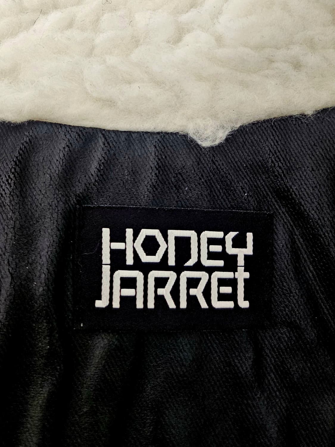 청담디자이너 블랙 레더 시어링 무스탕 자켓 / 스트릿 무드 상품이미지8