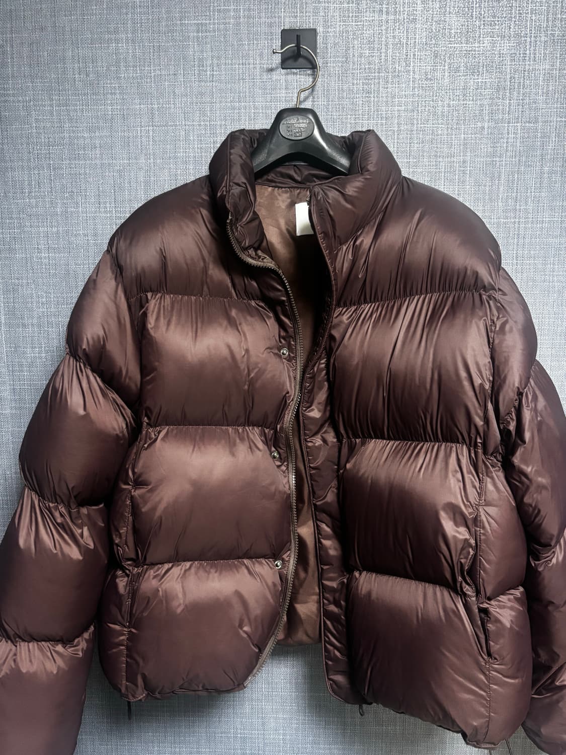 다크 퍼플 패딩 점퍼 팝니다 상품이미지1