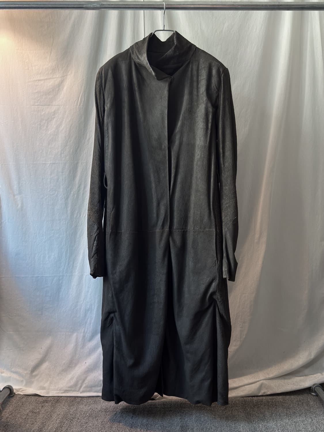 Rick Owens 레더 코트 상품이미지1