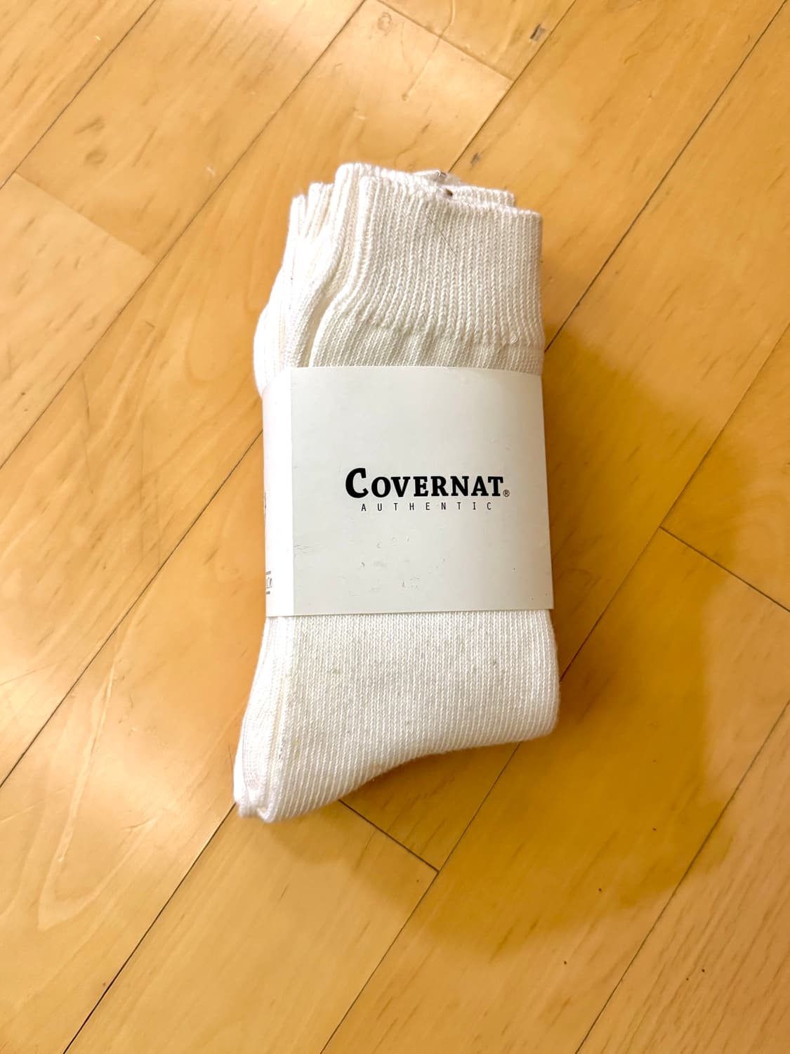[커버낫] 화이트 양말 3개 상품이미지1