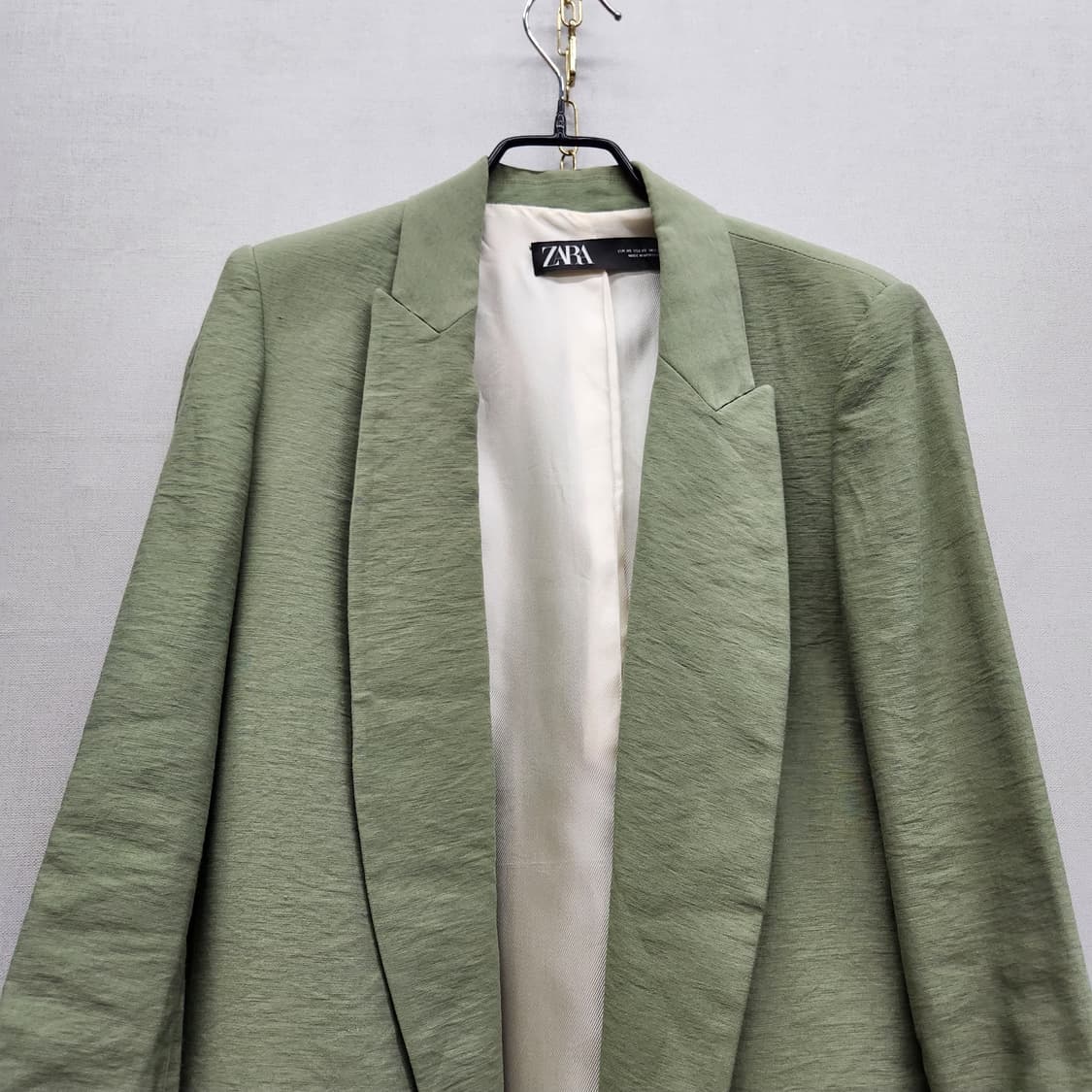 자라 ZARA 비스코스 소재 오픈 블레이저 자켓XS(S) 상품이미지2