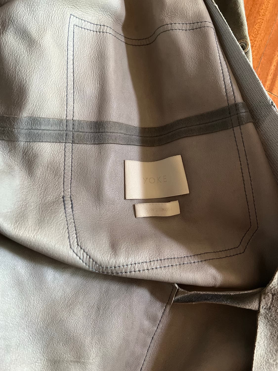 3) YOKE 요크 스웨이드 양가죽 셔츠 자켓 상품이미지3