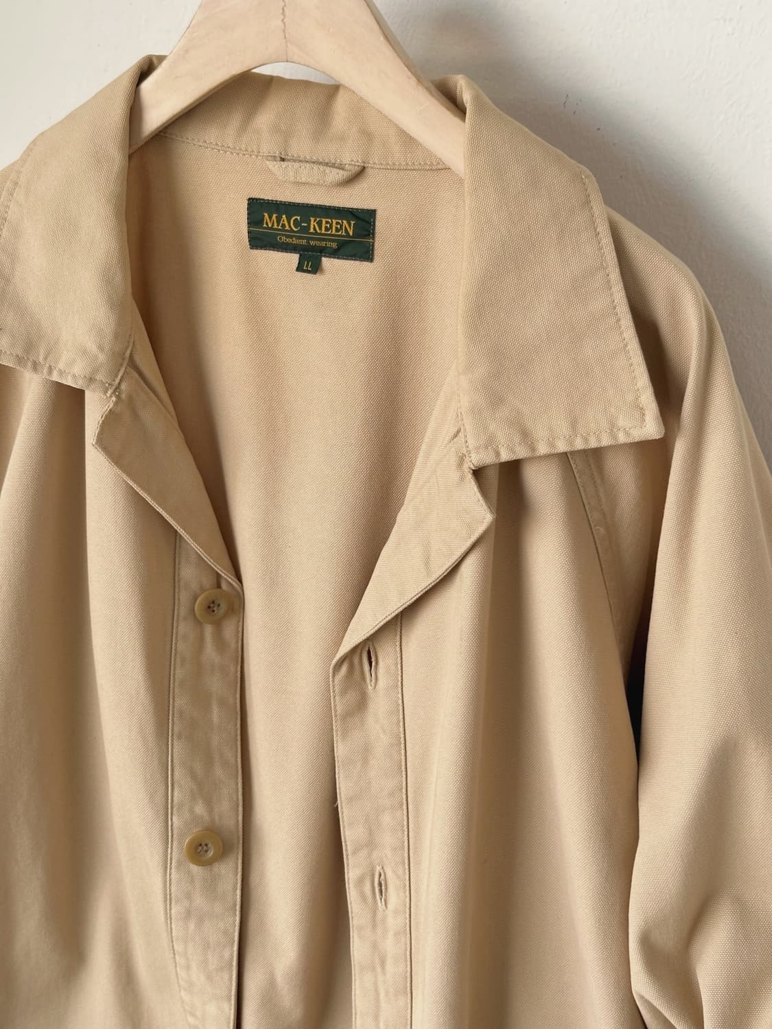 Heavy cotton canvas worker coat 상품이미지8