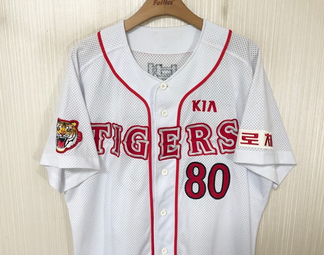 KBO ZETT 기아타이거즈 홈유니폼/코치실착 #80 황병일 상품이미지2