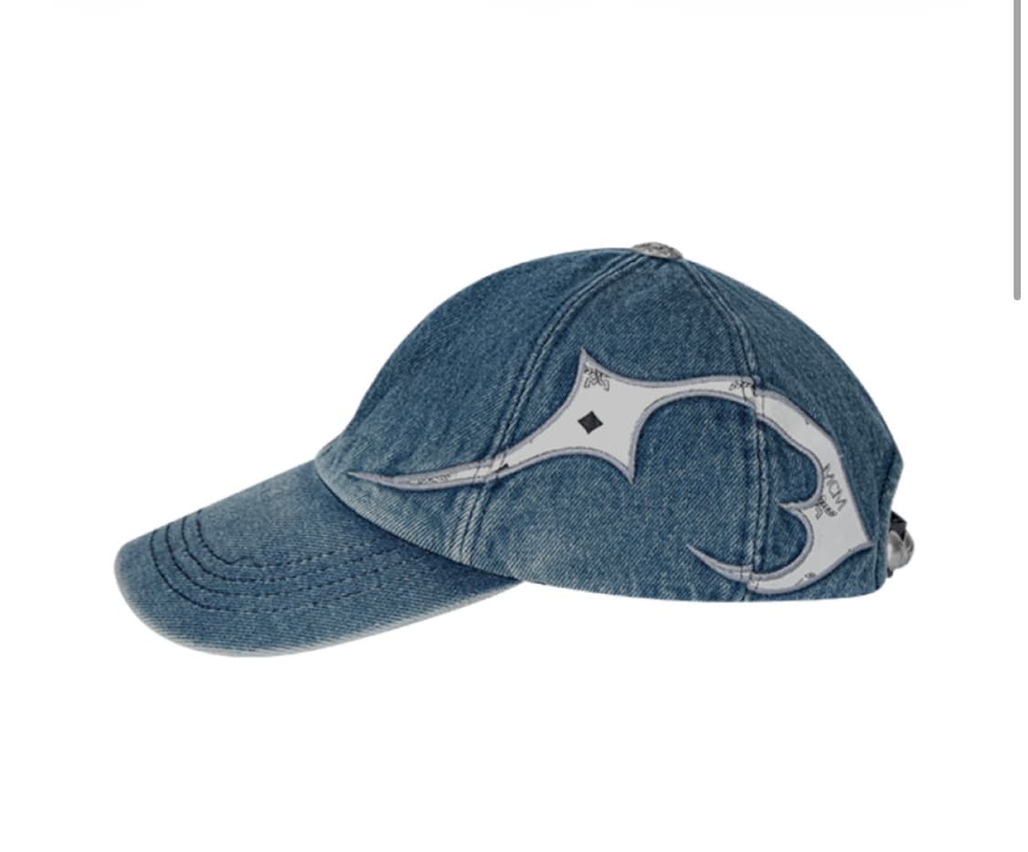 떠그 클럽 x mcm 데님 캡 상품이미지1