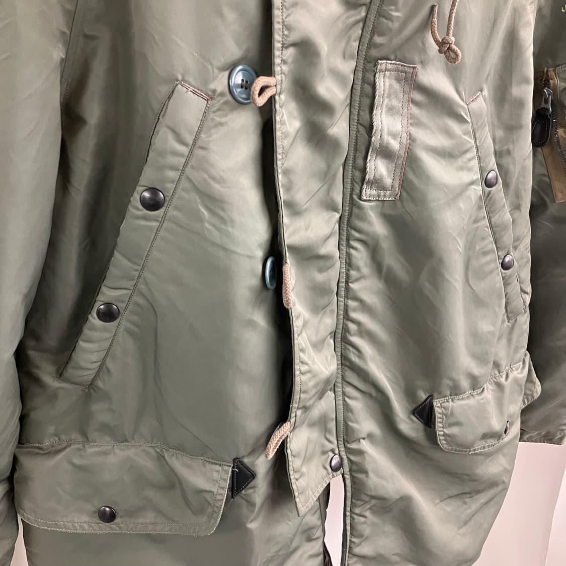 버즈 릭슨 N3B 밀리터리 야상 파카 S 상품이미지6