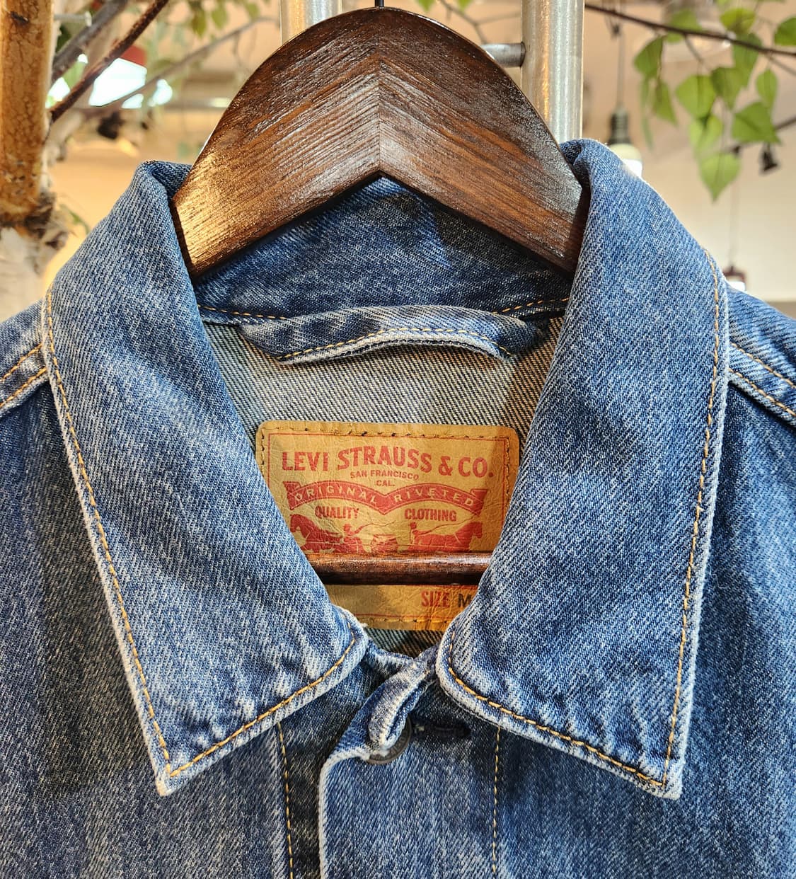 LEVIS 리바이스 카모 패치 데님 자켓 상품이미지7