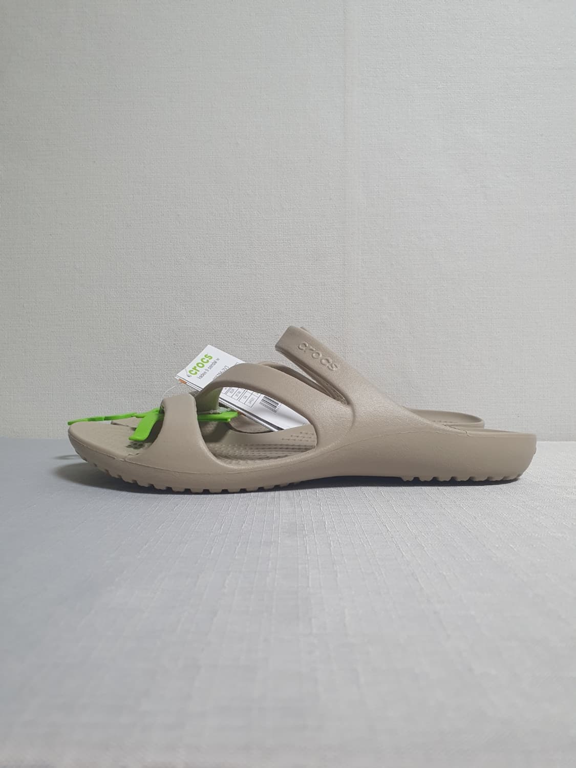 크록스 카디 2 스트랩 샌들 W7 240mm 베이지 새상품 상품이미지3
