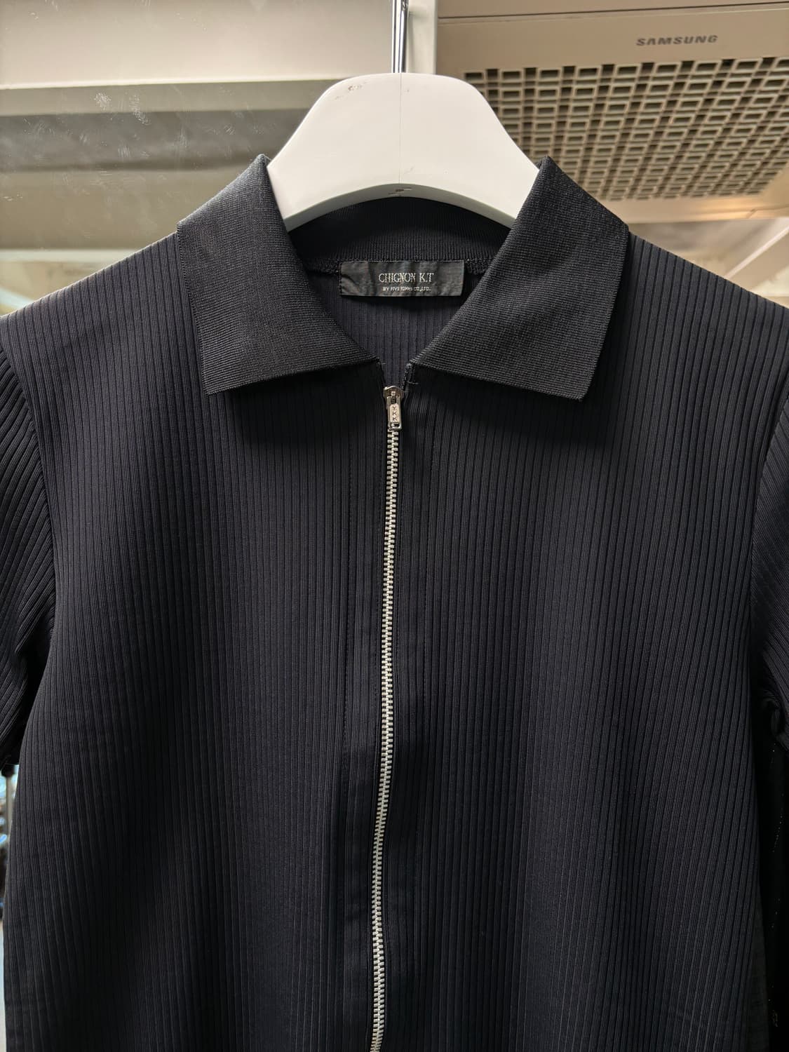 Ghignon k.t 집업 니트 셔츠 상품이미지3