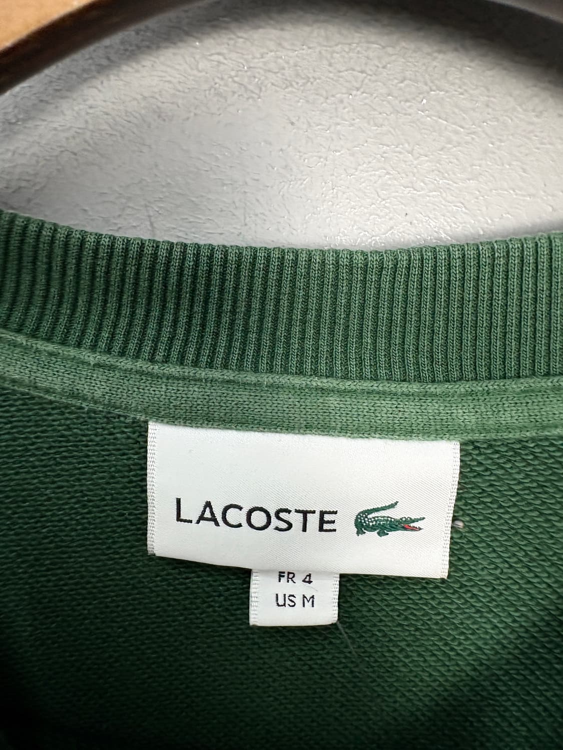 라코스테 빅크록 레터링 그린 스웻셔츠 A3569 상품이미지6