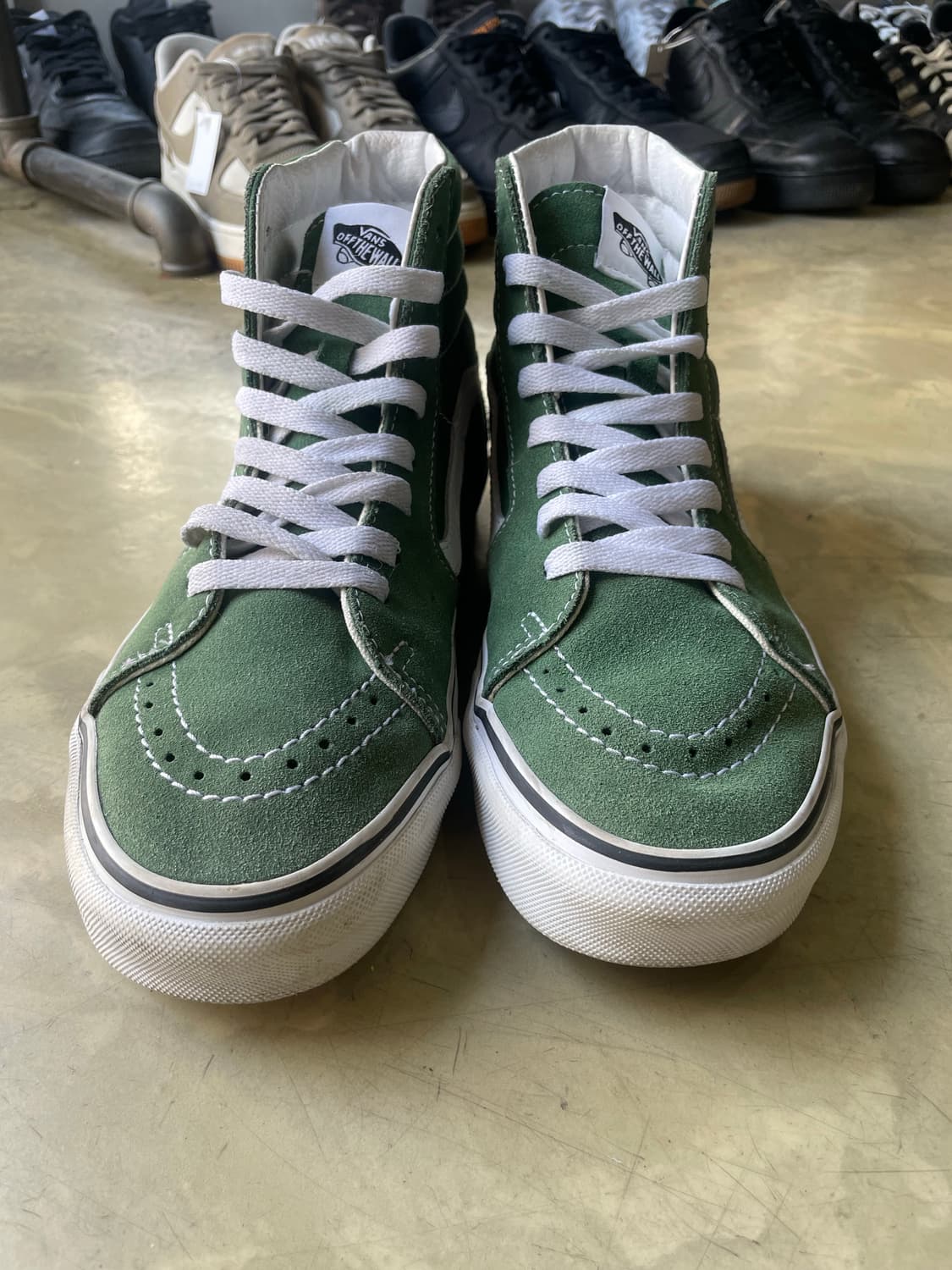 Vans 스케이트 하이 카키 255 상품이미지2