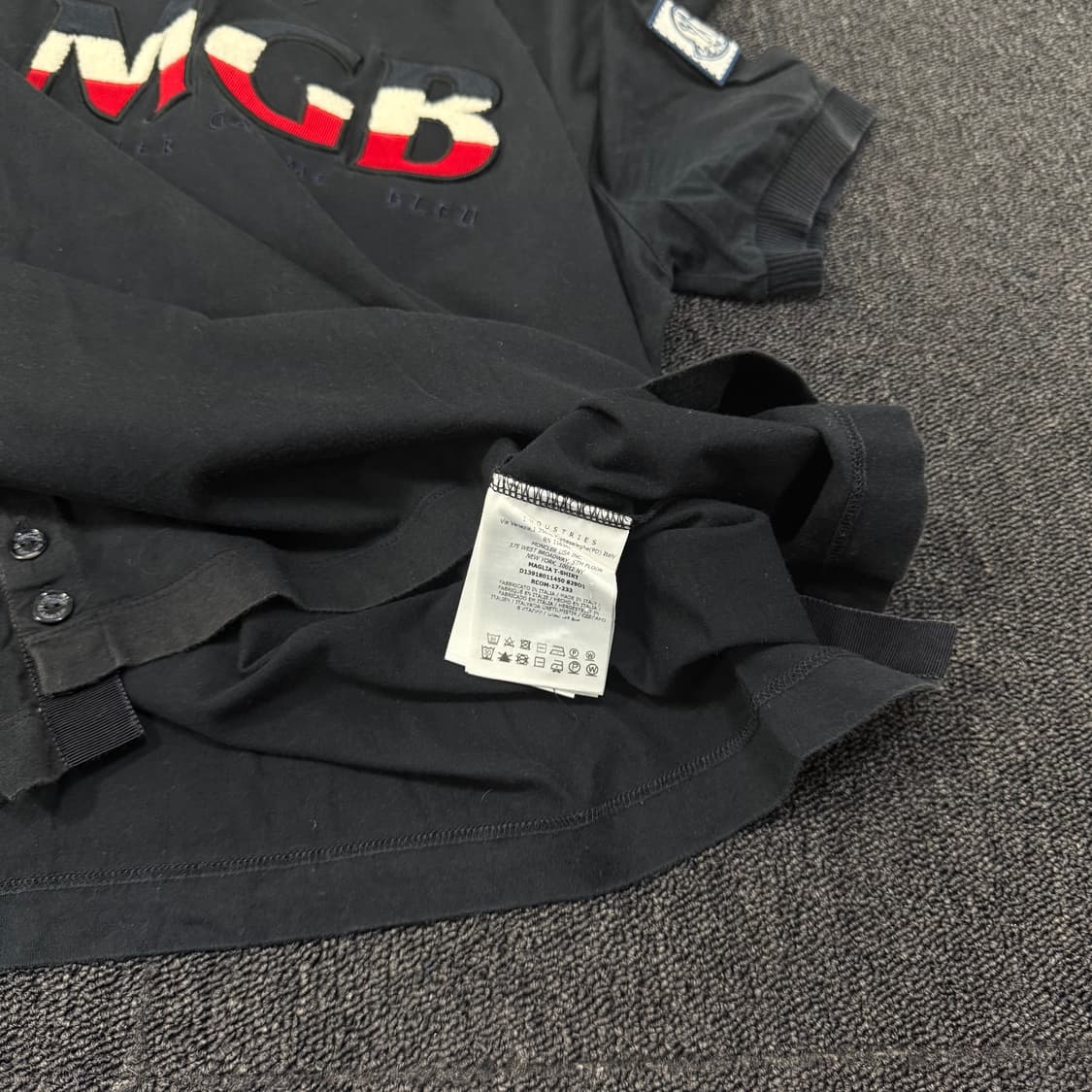 몽클레어 감마블루 로고 반팔 티셔츠 상품이미지9