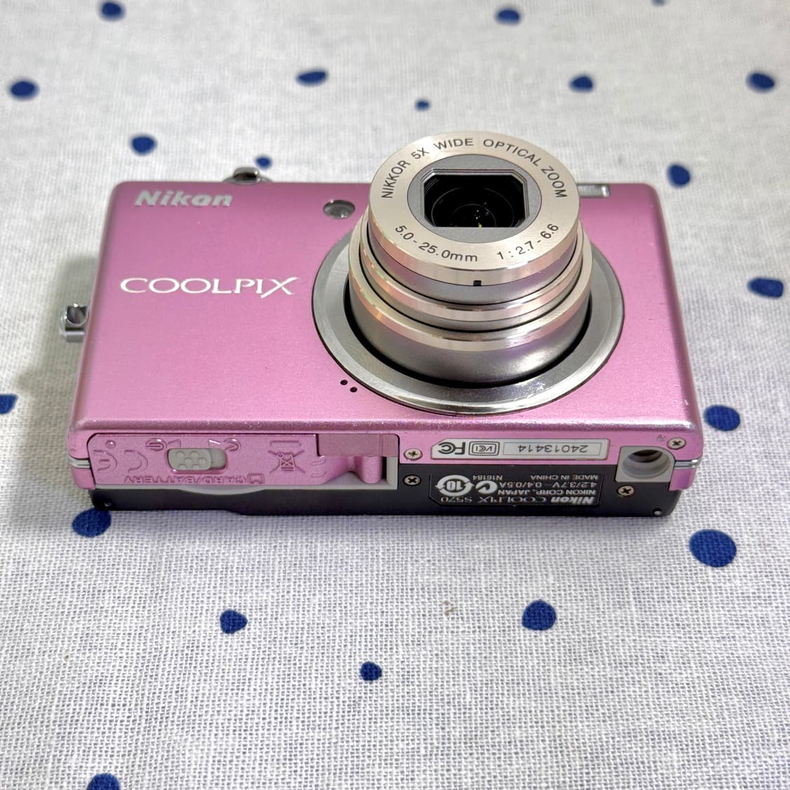 니콘 쿨픽스 S570 핑크 빈티지디카 상품이미지4