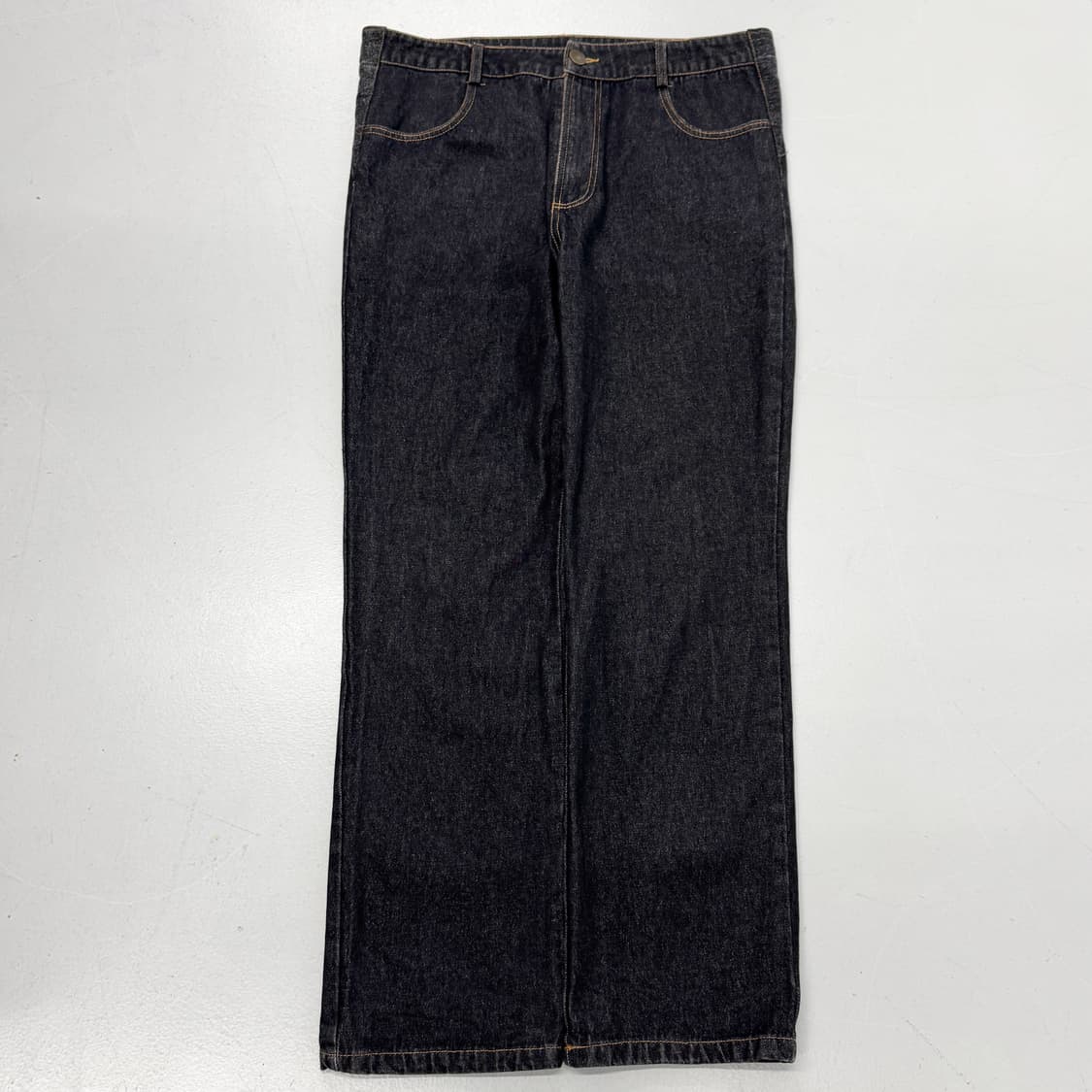 JPN 제팬 스컬 해골 멀티포켓 펑크 블랙 데님팬츠 상품이미지2