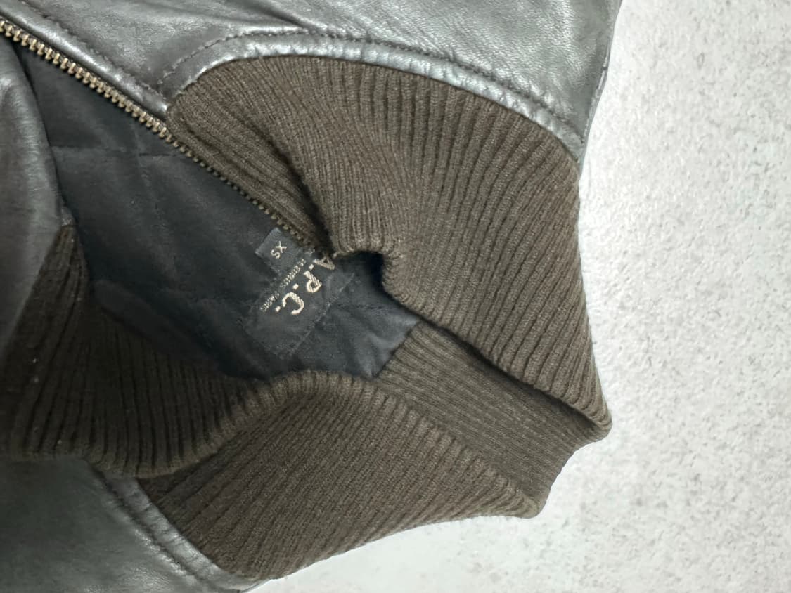 A.P.C. 봄버 가죽 자켓 상품이미지4