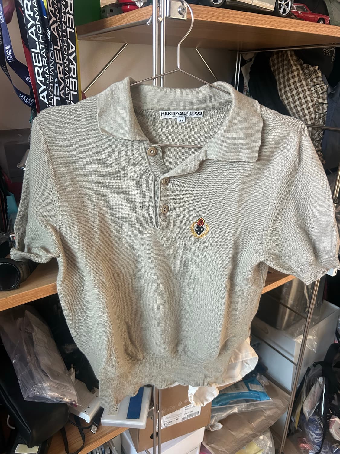 헤리티지플로스 폴로 반팔 니트 상품이미지1