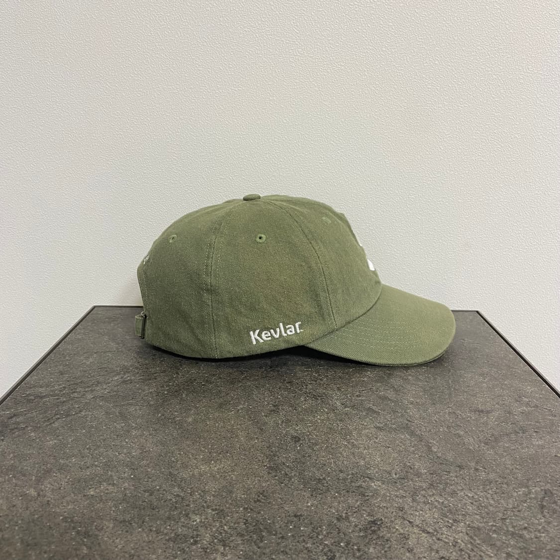 (OS) 슈프림 S로고 볼캡 모자 22SS 케블라 올리브 상품이미지2