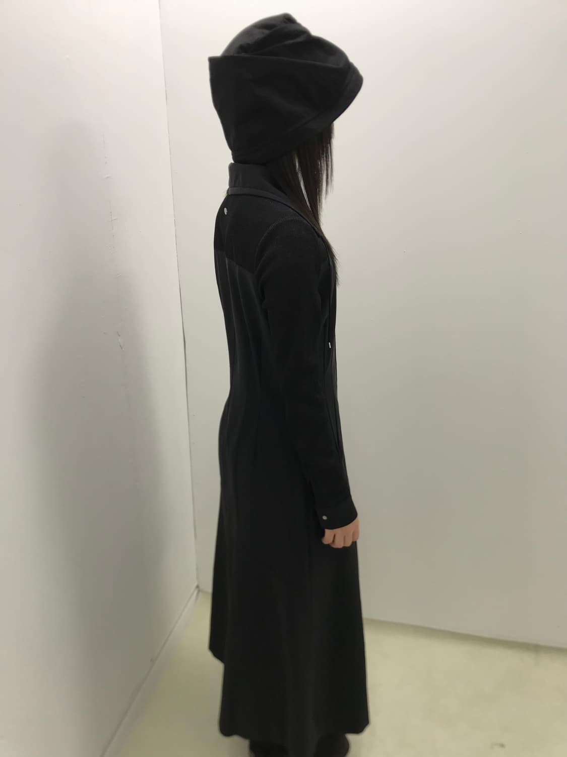 Long drooping line zipper onepiece  상품이미지5