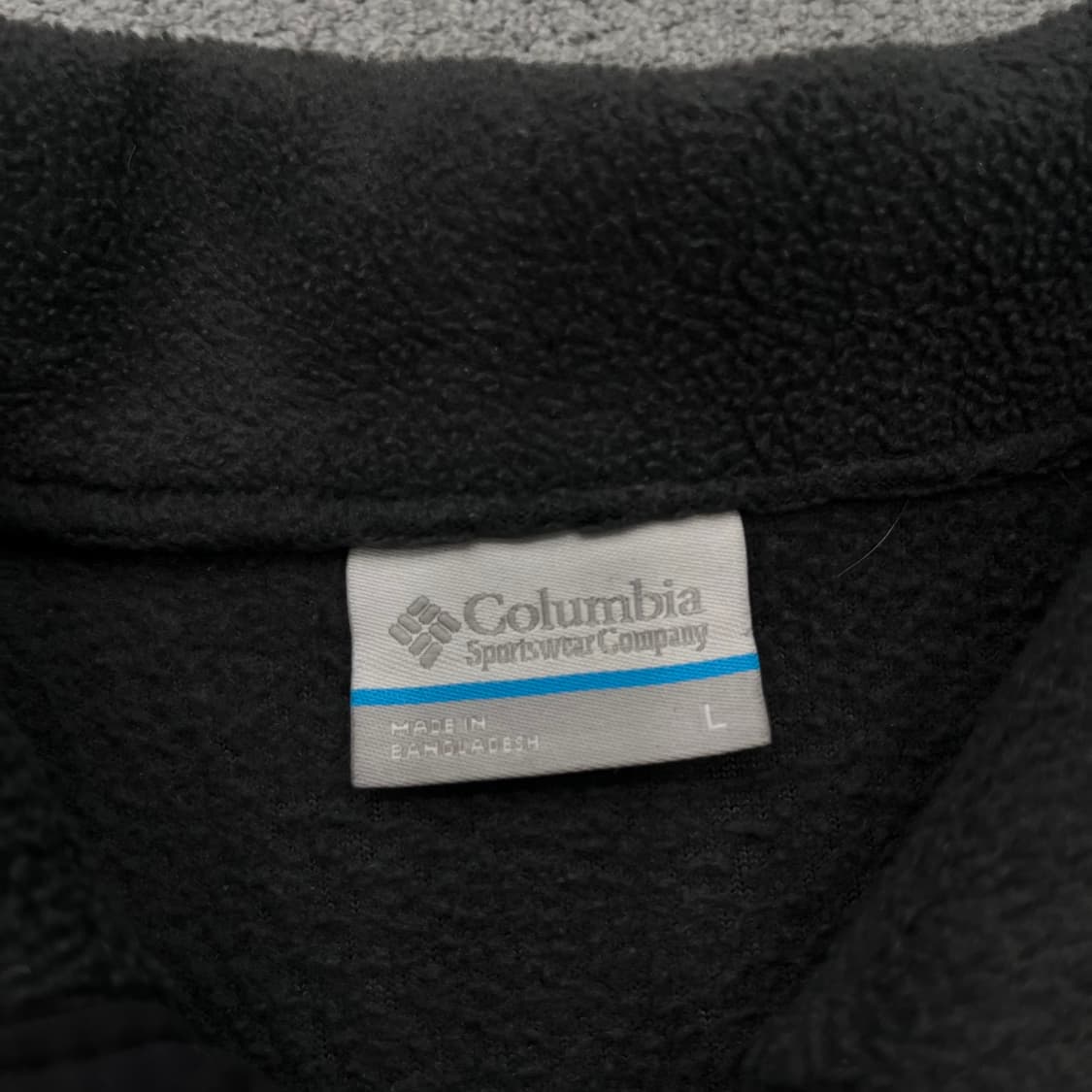 L 컬럼비아 플리스 스냅 투톤 풀오버 상품이미지4