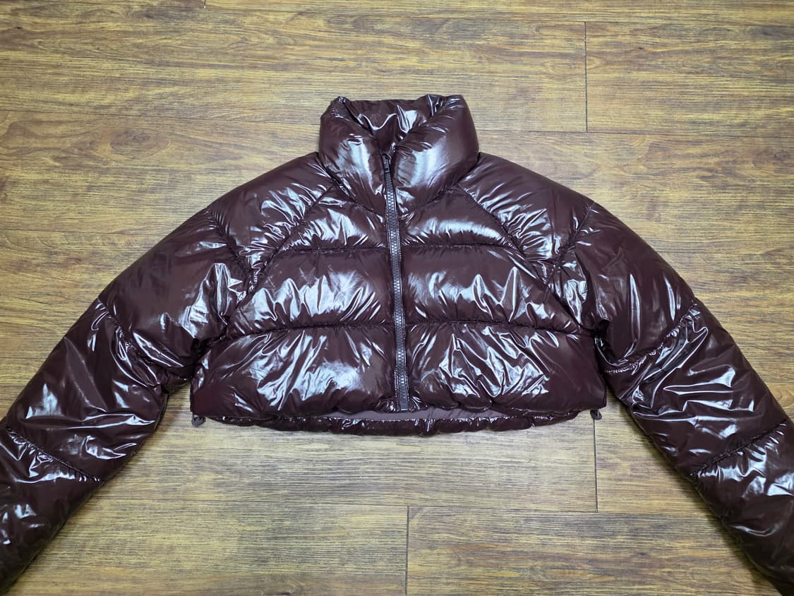 자라 글로시 크롭패딩 상품이미지1