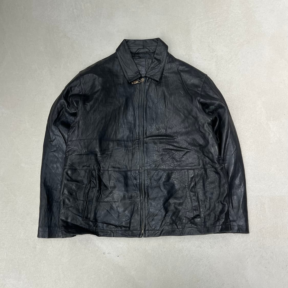 리얼레더 봄버자켓 s09191 상품이미지1