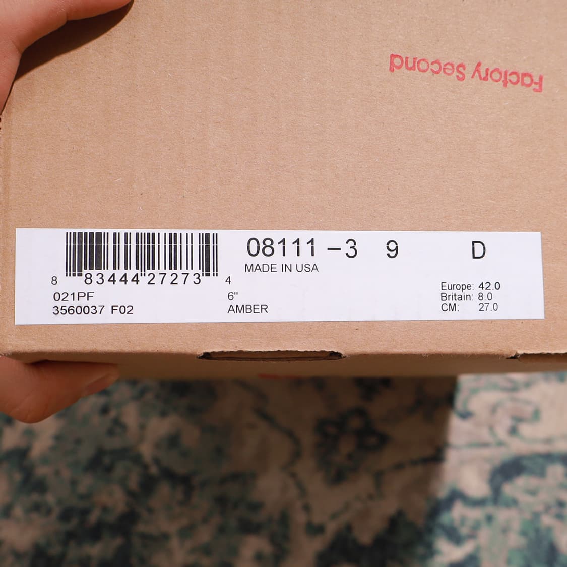 Redwing 레드윙 아이언레인저 8111 브라운 270 상품이미지2