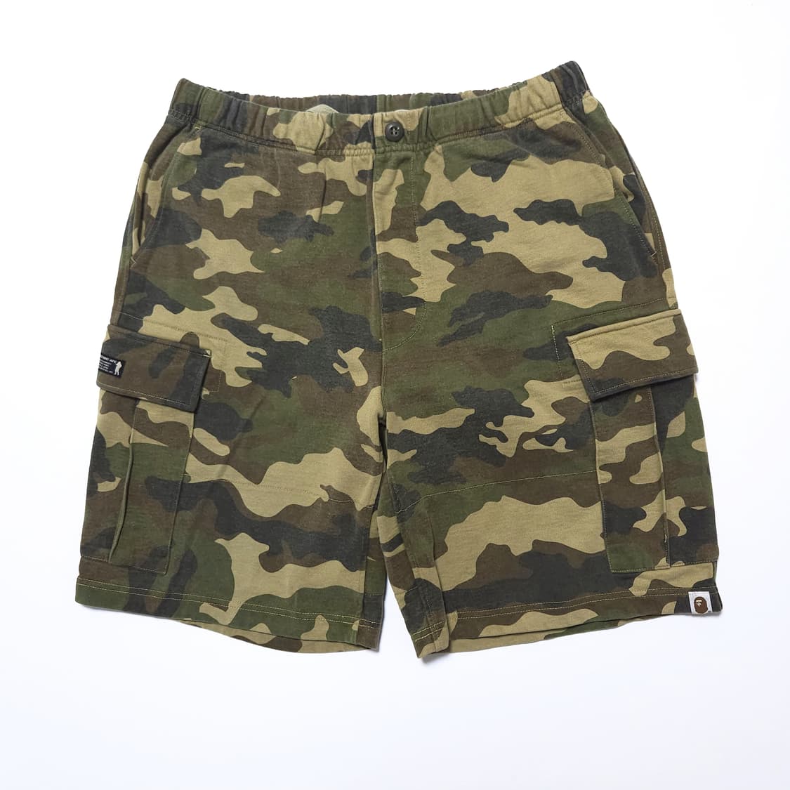 베이프 BAPE 재팬 카모 카고 쇼츠 반바지 스웻 상품이미지1