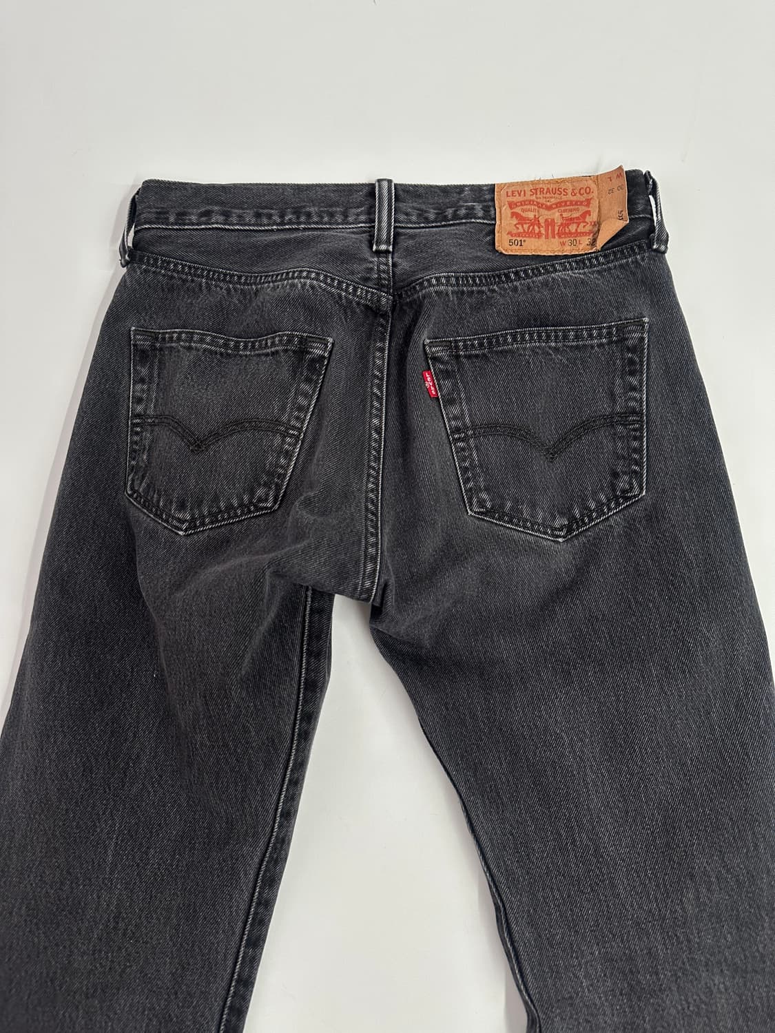 Levi’s 501 denim 리바이스 흑청 데님 30x32 상품이미지5