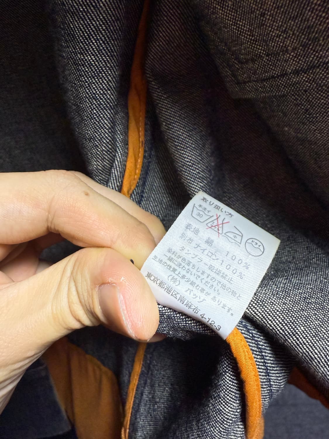 미니멀 데님 자켓 상품이미지8