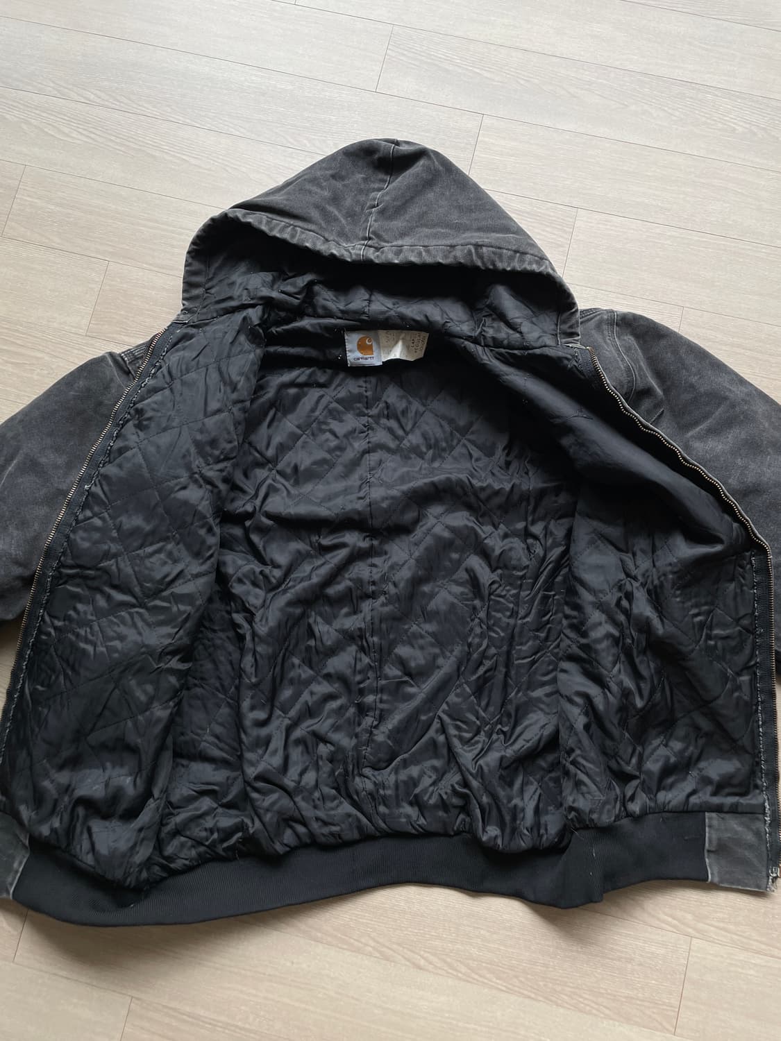 90s 칼하트 J06 ONX 오닉스 블랙 액티브 자켓 J130 상품이미지8